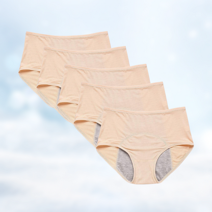 VitalDry® | Lekvrij Menstruatie Ondergoed (5-pack) |