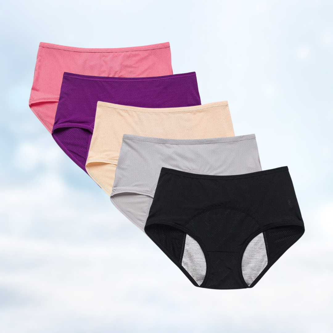 VitalDry® | Lekvrij Ondergoed (5-pack) -