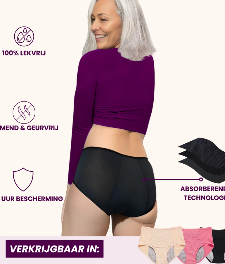 VitalDry® | Lekvrij Ondergoed (5-pack)