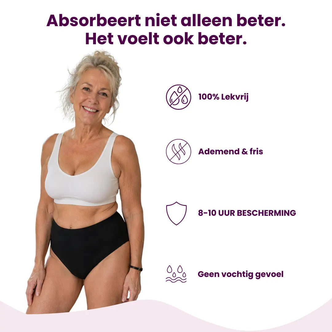 VitalDry® | Lekvrij Ondergoed (5-Pack)